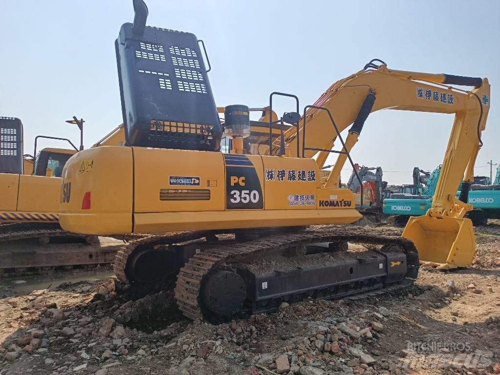 Komatsu PC350 Bandgrävare