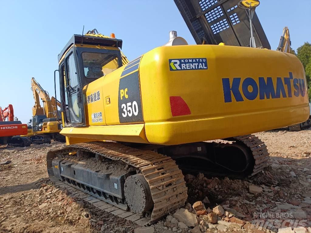 Komatsu PC350 Bandgrävare