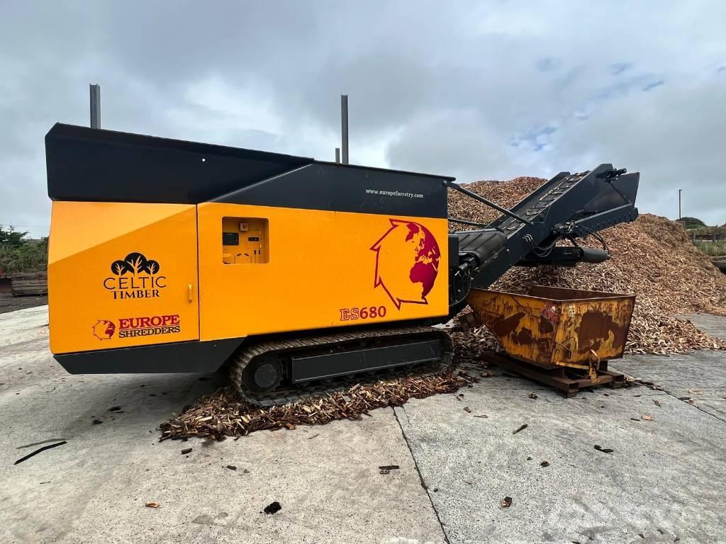 Euro Shredder ES680 Flishuggar