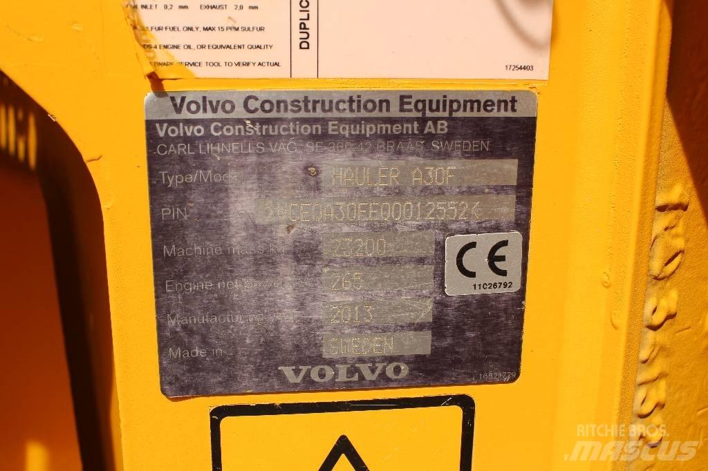 Volvo A 30 F Midjestyrd dumper