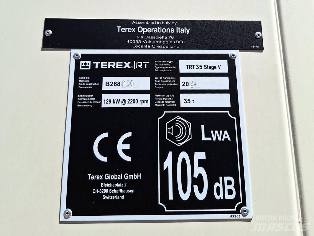 Terex TRT 35 Terrängkranar (Grov terräng)