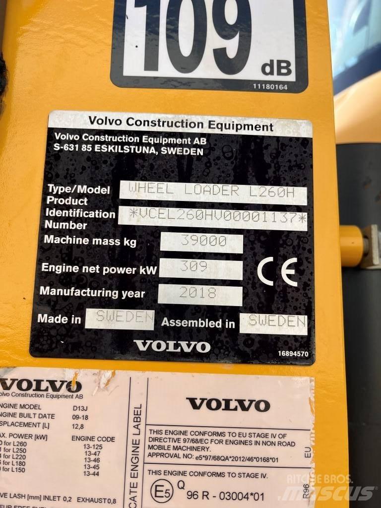 Volvo L260H Hjullastare