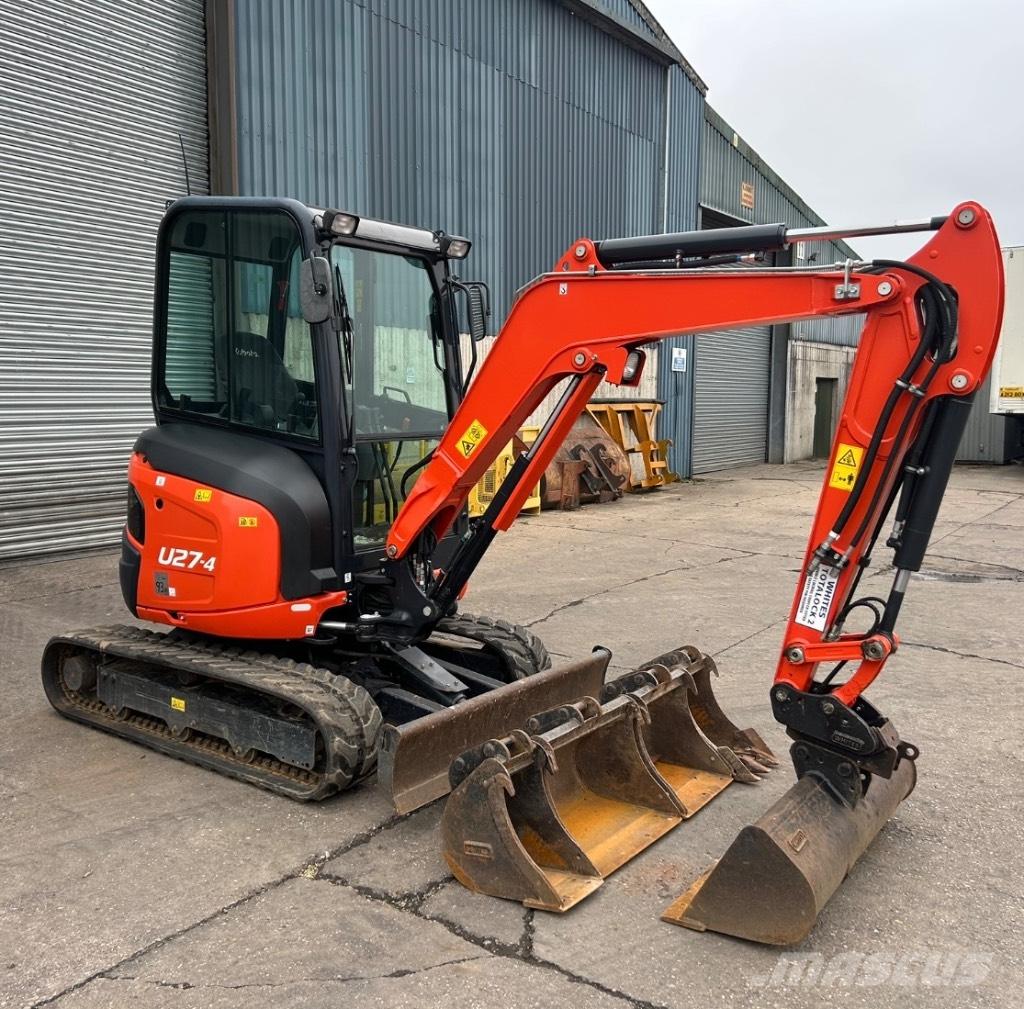 Kubota U27-4 Minigrävare < 7t