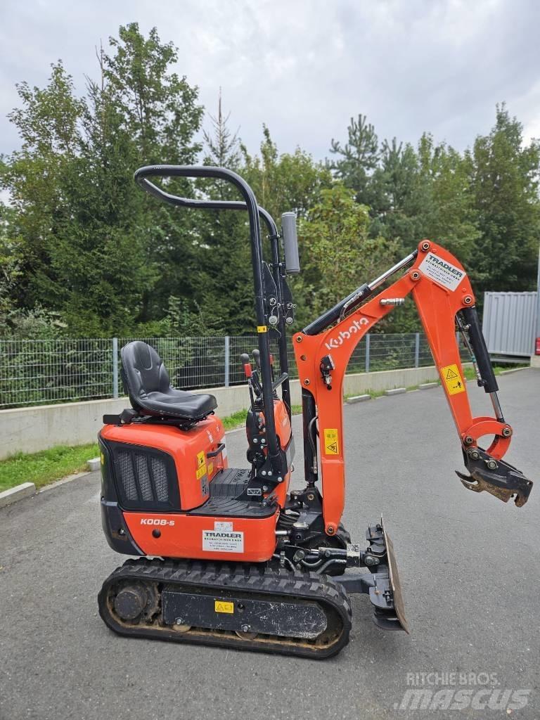 Kubota K008-5 VHG Minigrävare < 7t