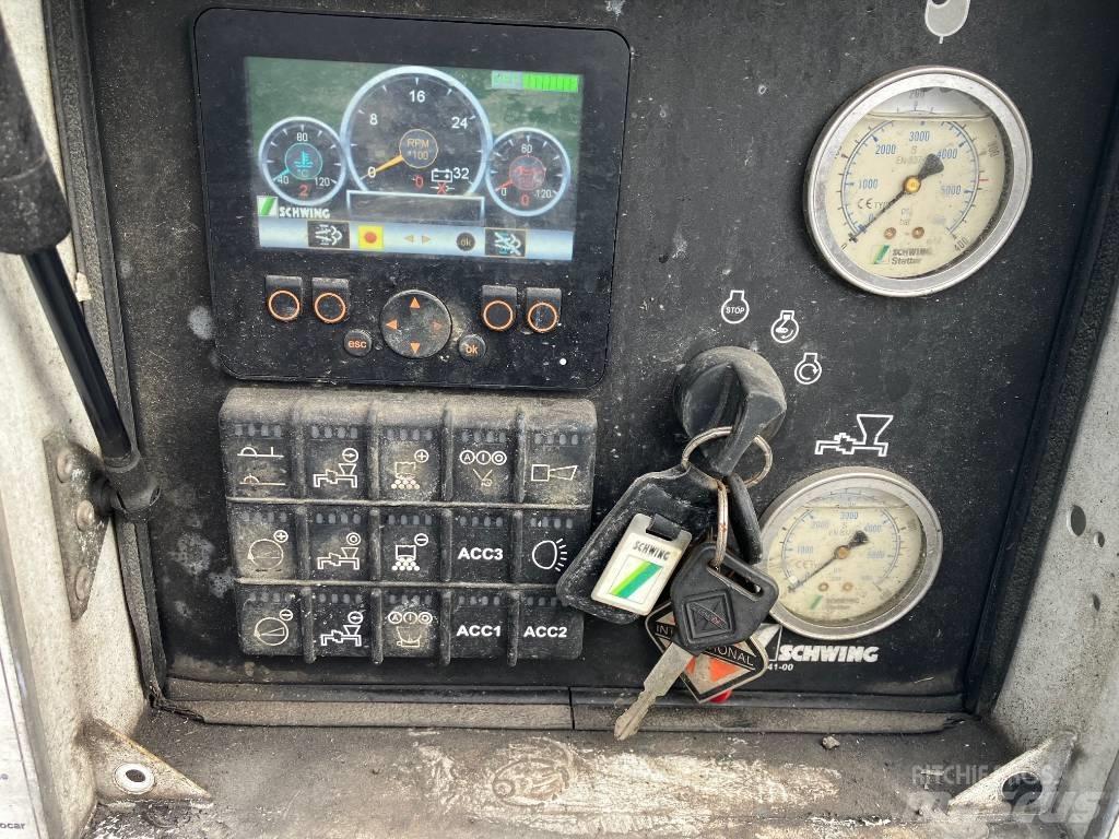 Schwing SP 1250 Lastbilar med betongpump