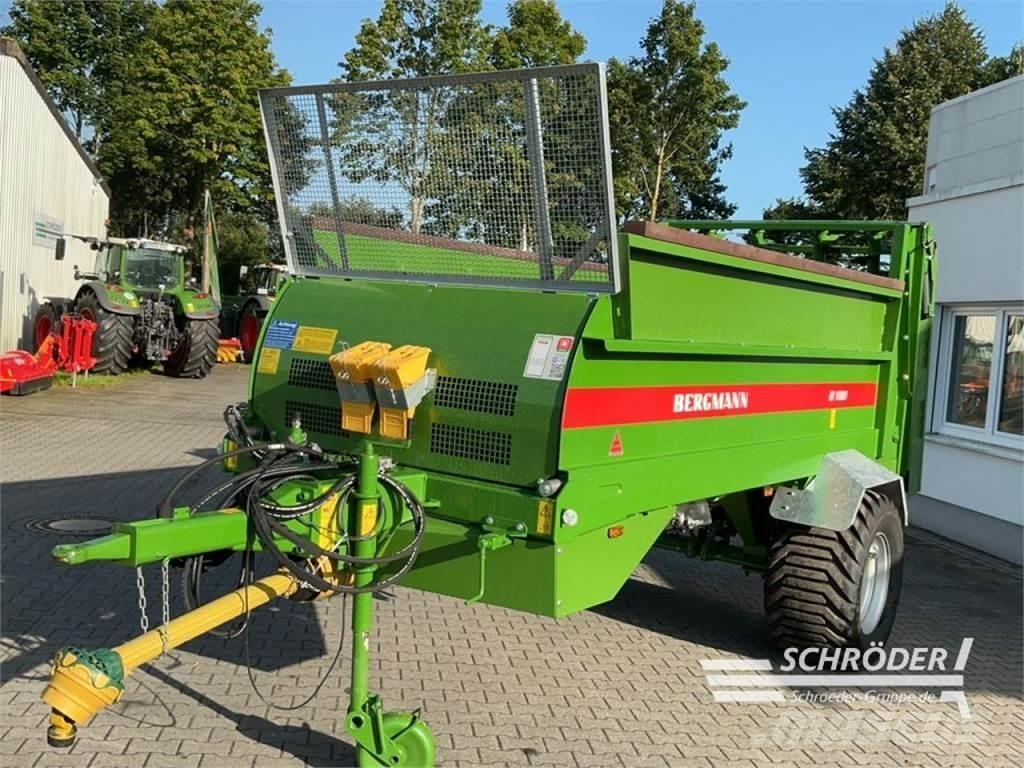 Bergmann M 1080 SW Fast- och kletgödselspridare