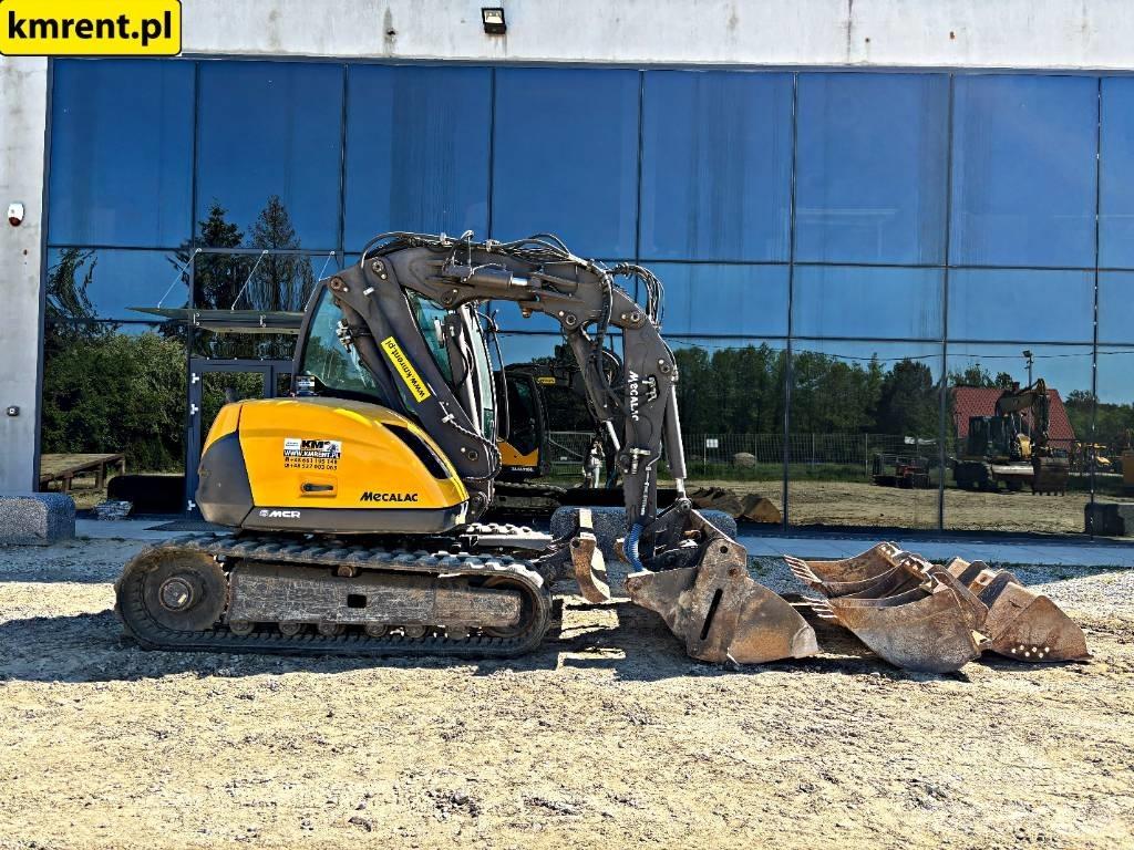 Mecalac 8 MCR Midigrävmaskiner 7t - 12t