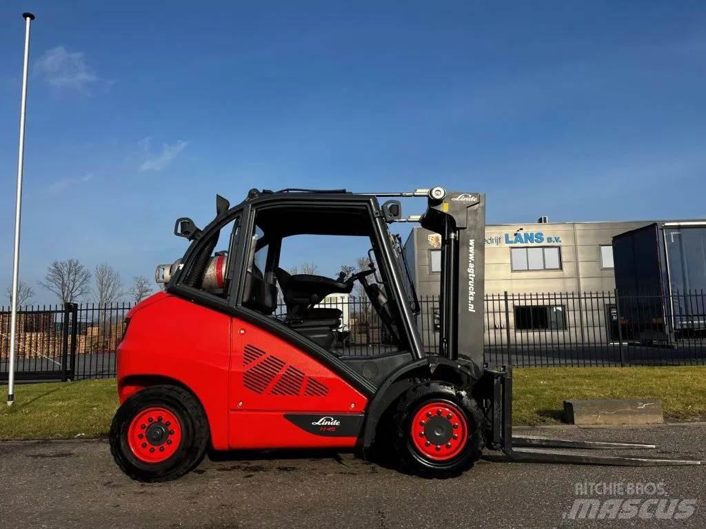 Linde H45T-02 Gasolmotviktstruckar