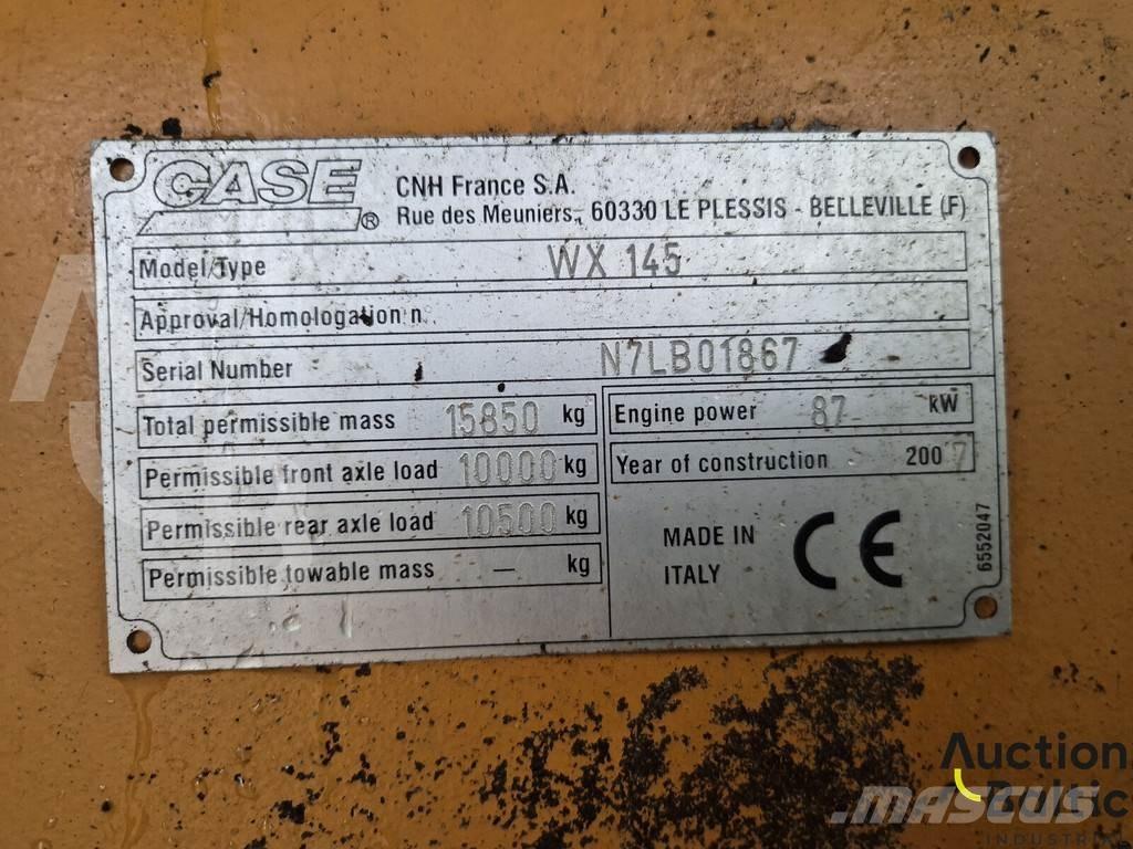 CASE WX 145 Hjulgrävare