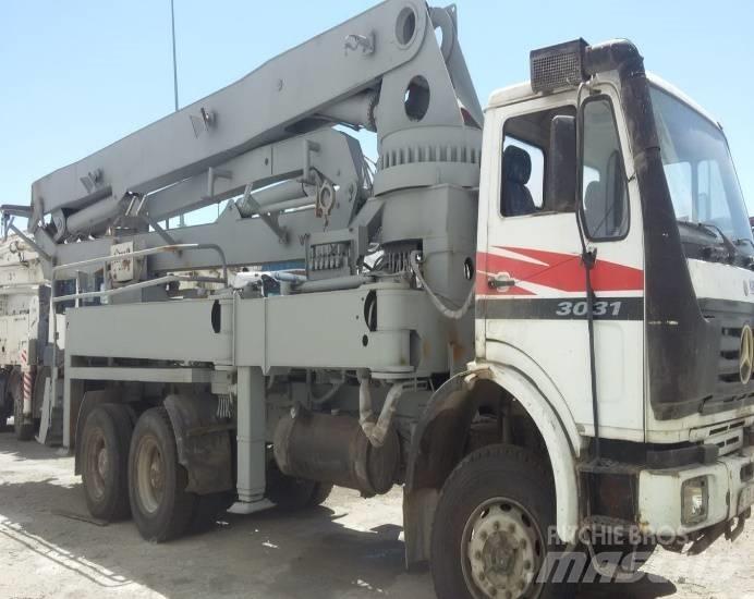 Putzmeister 36M-4R Lastbilar med betongpump