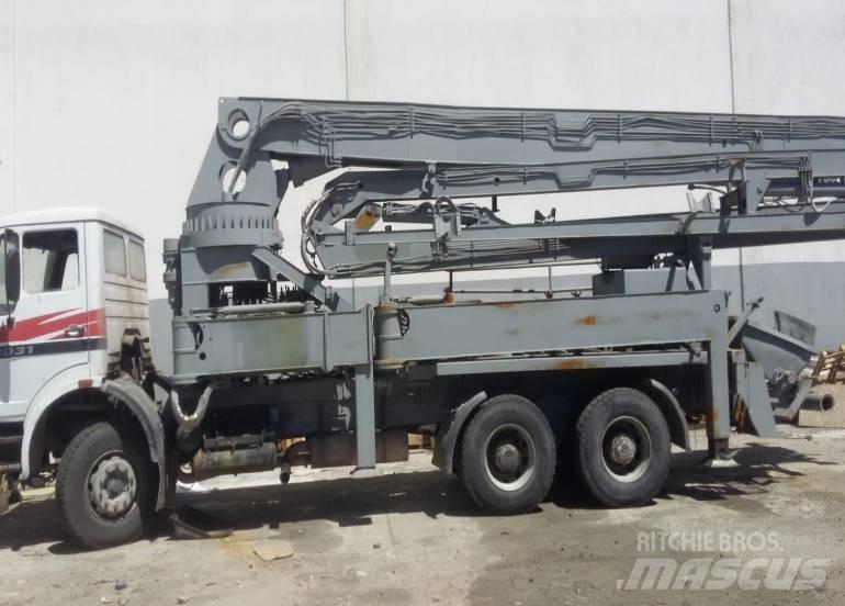 Putzmeister 36M-4R Lastbilar med betongpump