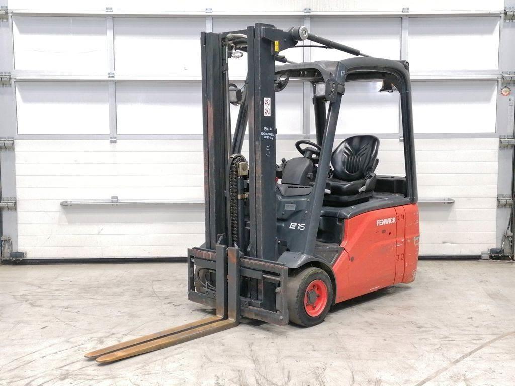 Linde E16 Elmotviktstruckar