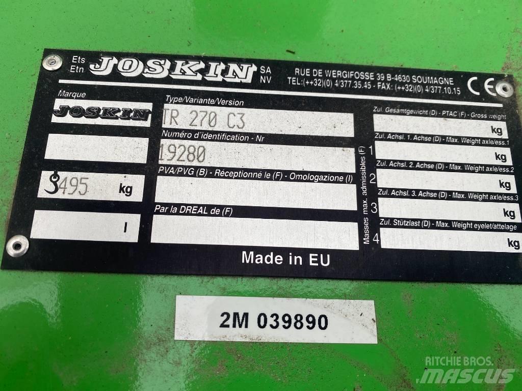 Joskin TR 270 C3 Betesputsare