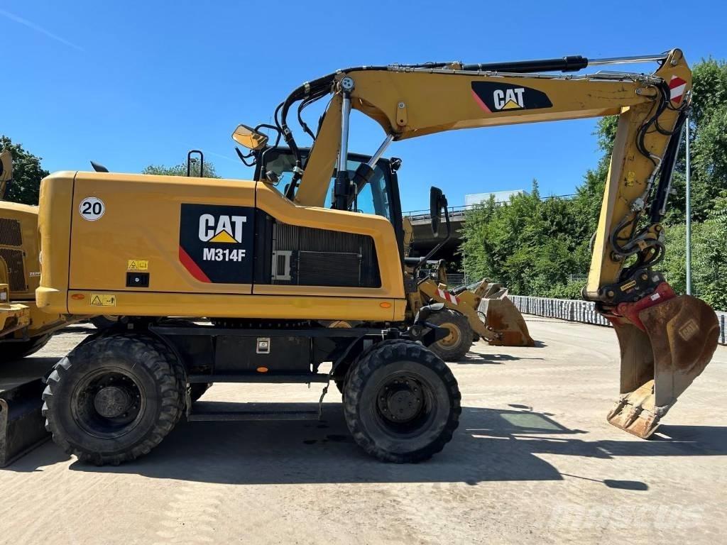 CAT M 314 F Hjulgrävare