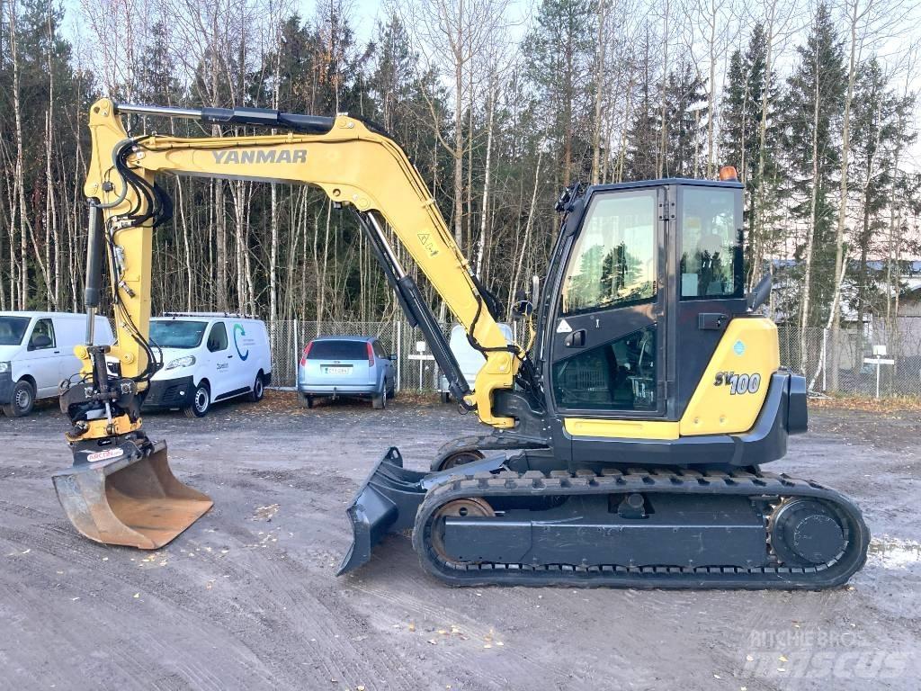 Yanmar SV 100-2A Midigrävmaskiner 7t - 12t