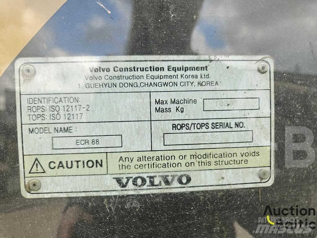 Volvo ECR 88 Midigrävmaskiner 7t - 12t