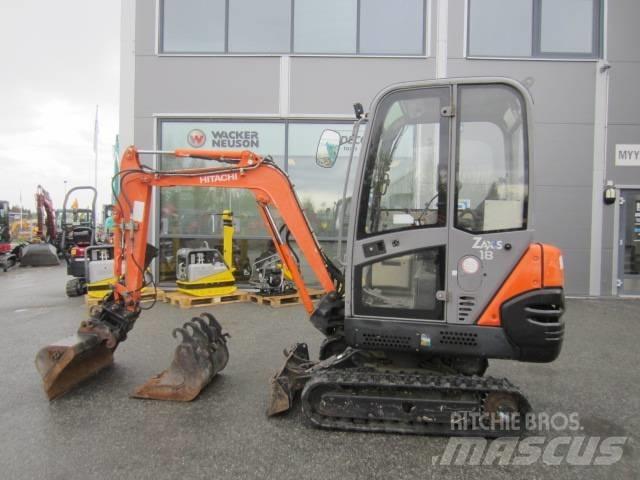Hitachi ZX 18 Minigrävare < 7t