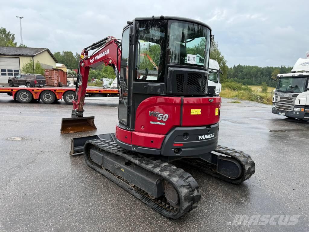 Yanmar Vio 50 Minigrävare < 7t