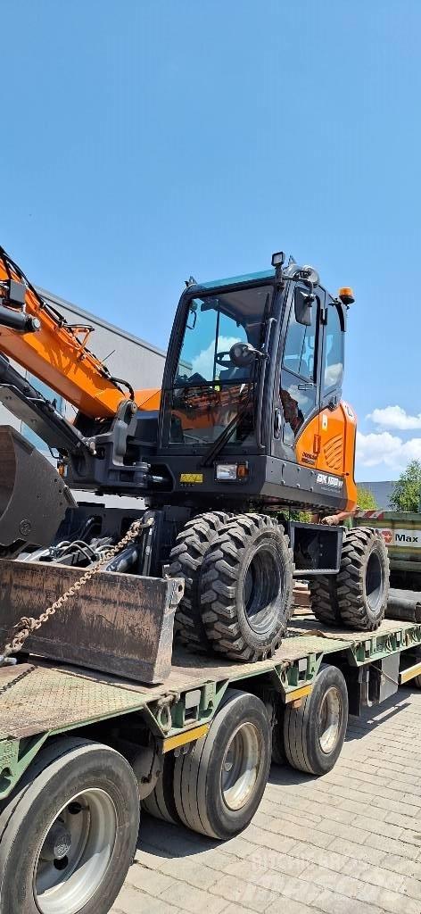Doosan DX 100 W-7 Hjulgrävare