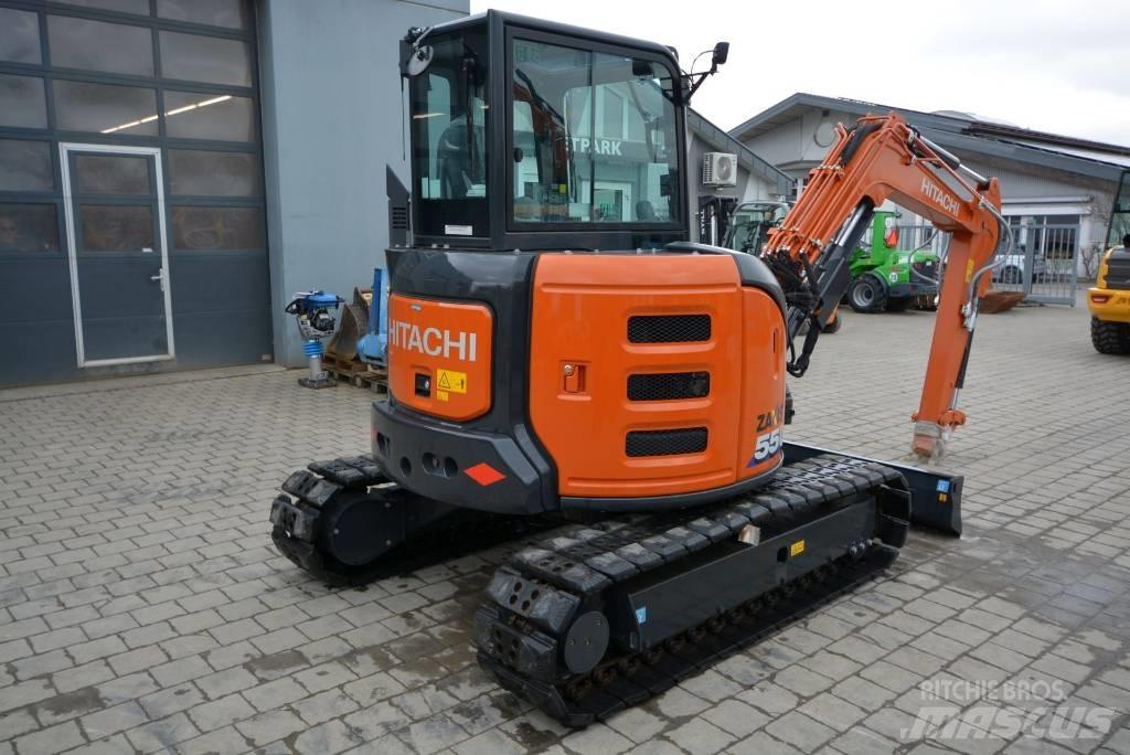 Hitachi ZX 55 U-6P Minigrävare < 7t