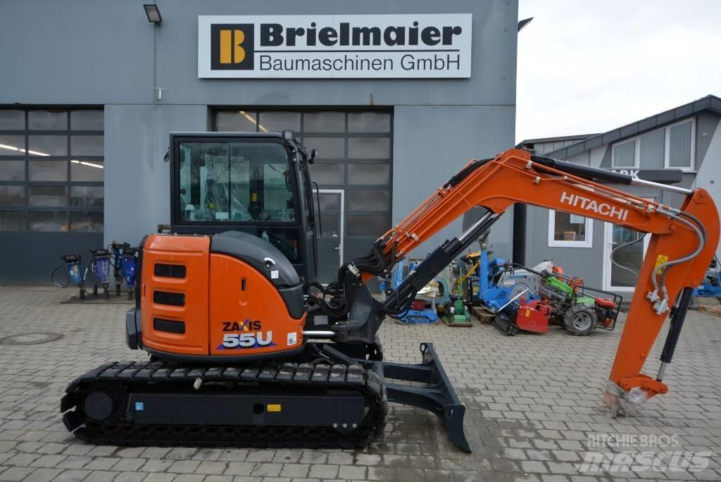 Hitachi ZX 55 U-6P Minigrävare < 7t