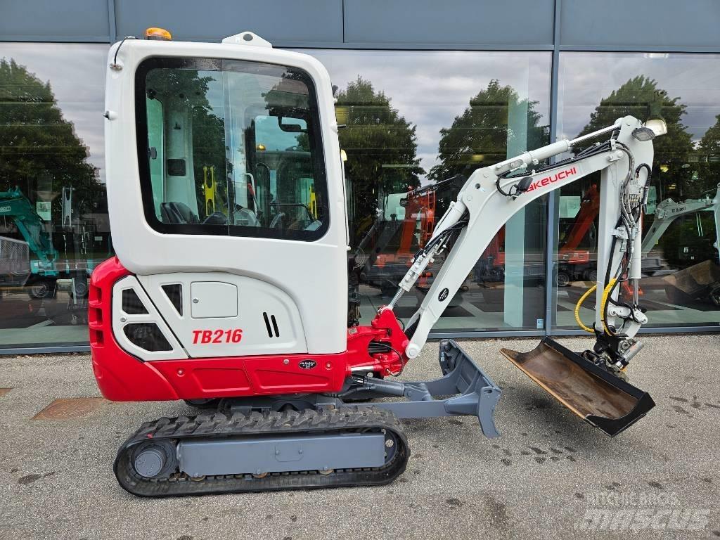 Takeuchi TB 216 Minigrävare < 7t