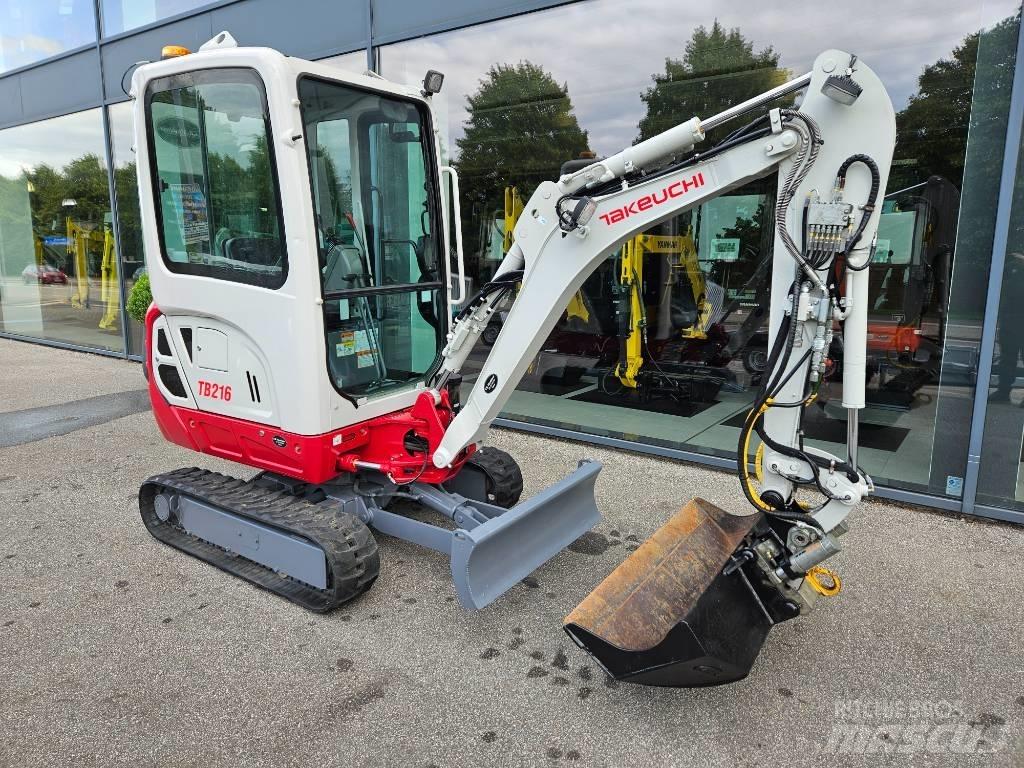 Takeuchi TB 216 Minigrävare < 7t