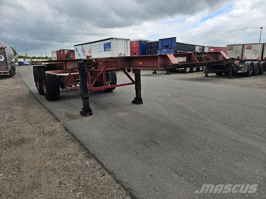 Pacton TXC 230-2 Containertrailer