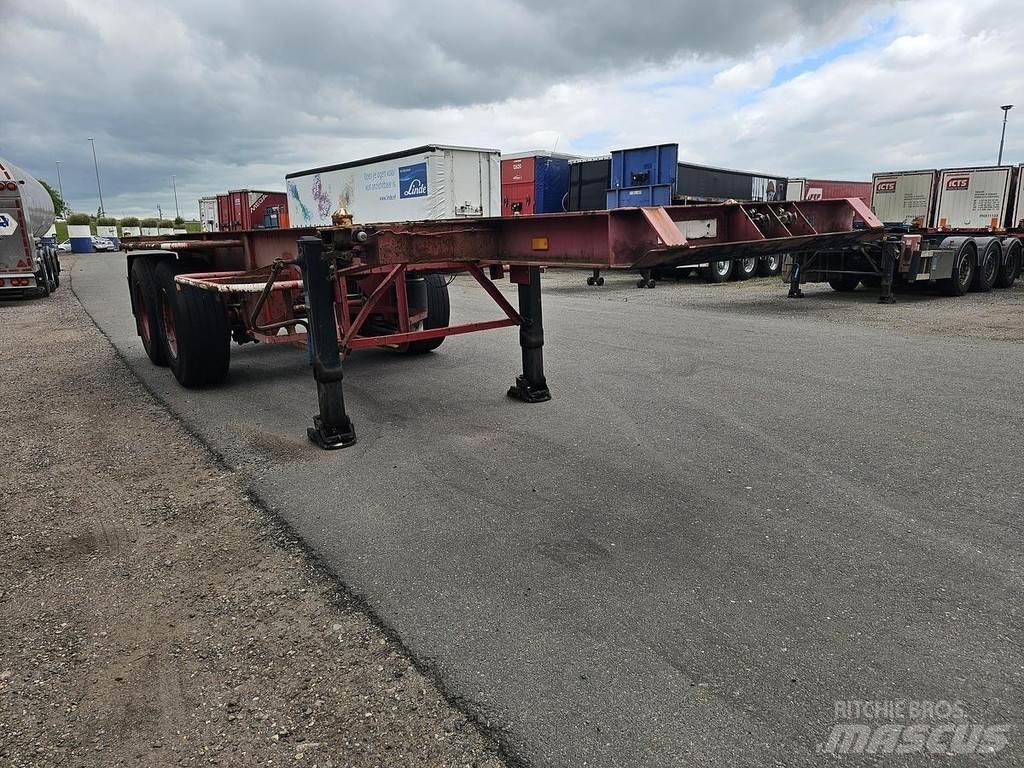 Pacton TXC 230-2 Containertrailer