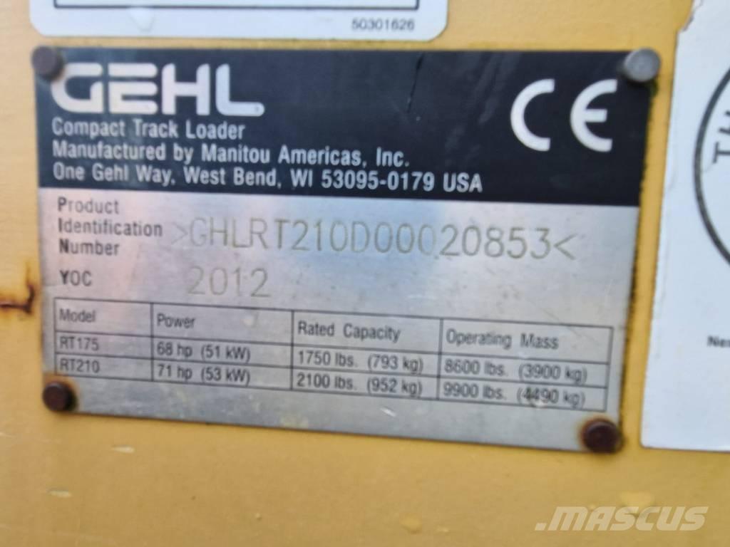 Gehl RT 210 Bandlastare