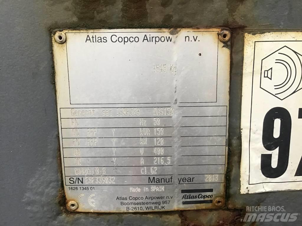 Atlas Copco QAS 150 Dieselgeneratorer