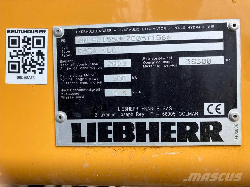 Liebherr R934 Bandgrävare