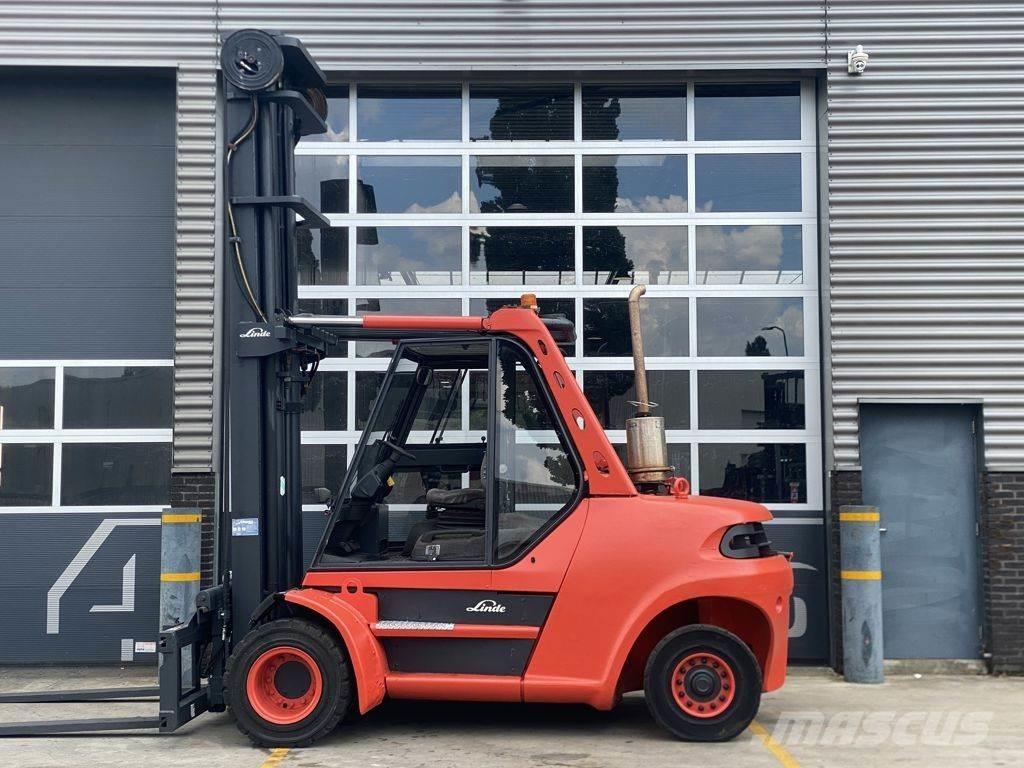Linde H80D/900 Dieselmotviktstruckar