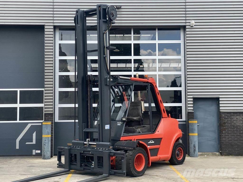 Linde H80D/900 Dieselmotviktstruckar