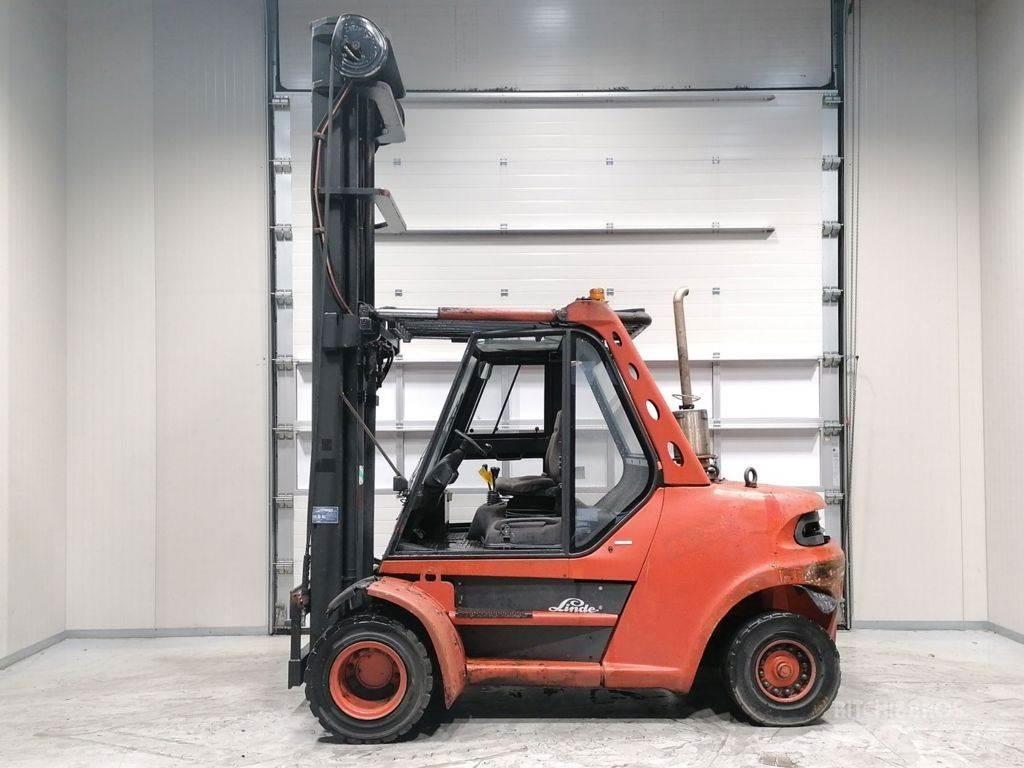 Linde H80D/900 Dieselmotviktstruckar