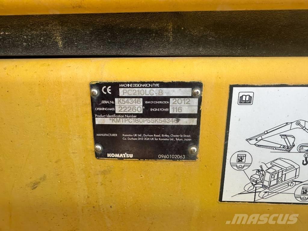 Komatsu PC 210 LC-8 Bandgrävare