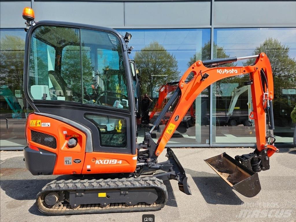 Kubota KX 019-4 Minigrävare < 7t