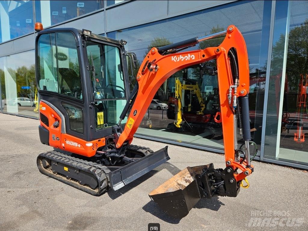 Kubota KX 019-4 Minigrävare < 7t
