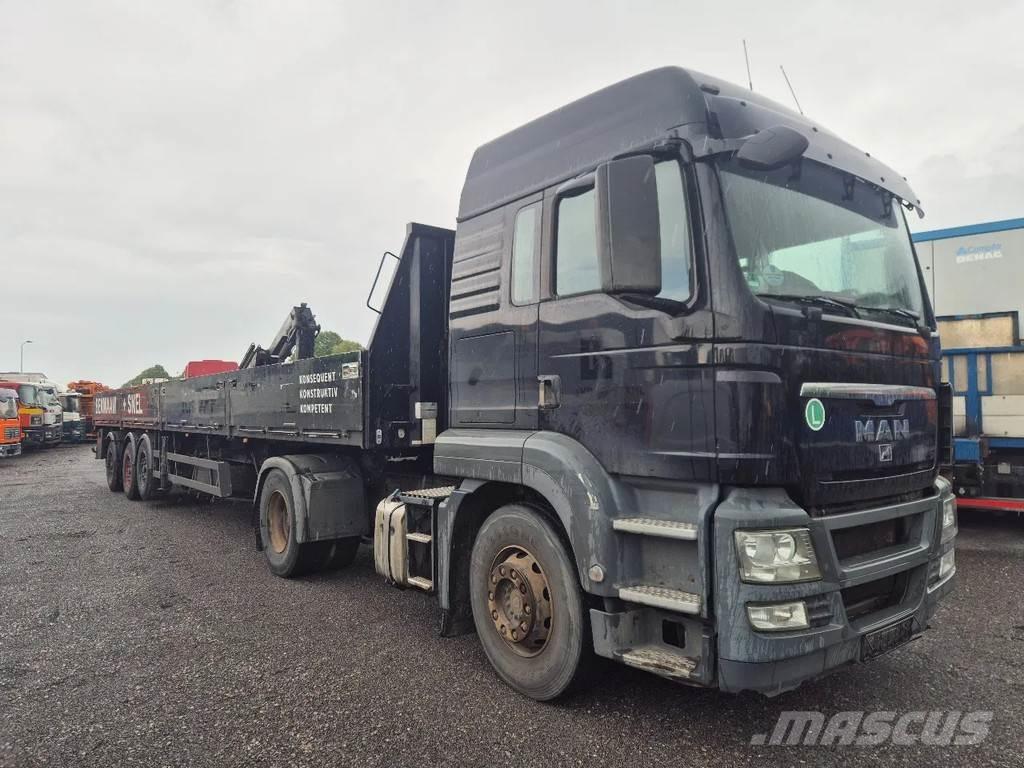 MAN TGS 18.440 Allterrängkranar