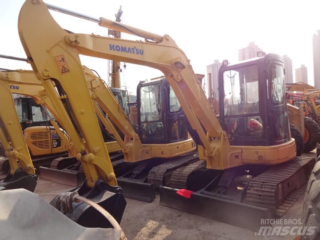 Komatsu PC56-7 Bandgrävare