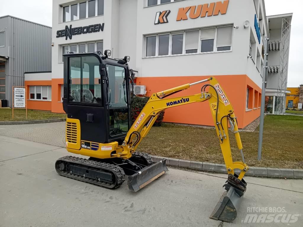 Komatsu PC 16 R-3HS Minigrävare < 7t