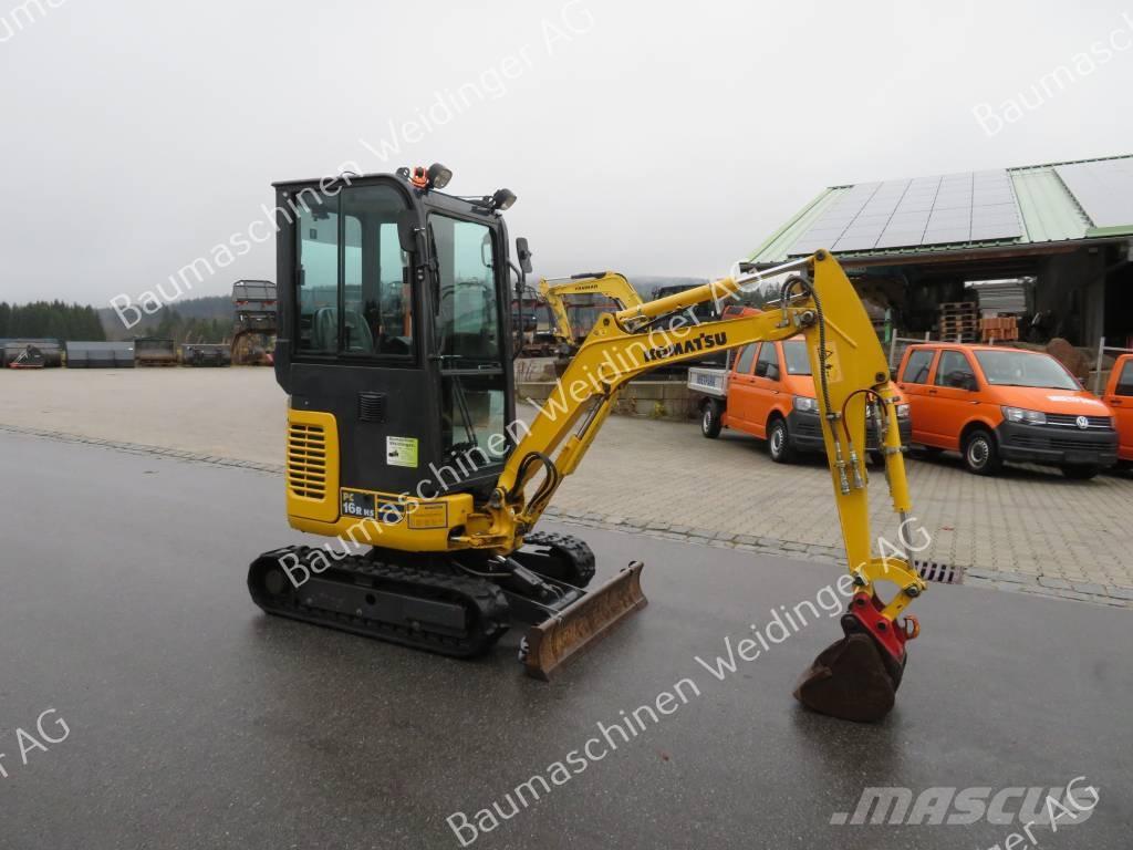 Komatsu PC 16 Minigrävare < 7t