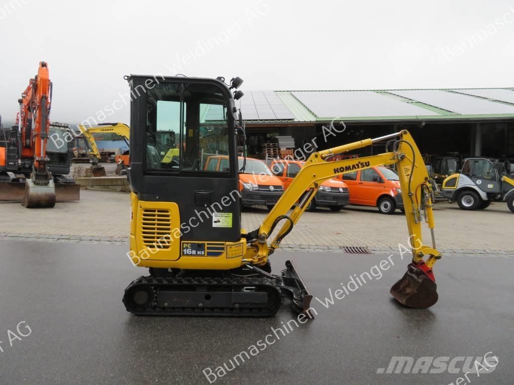 Komatsu PC 16 Minigrävare < 7t