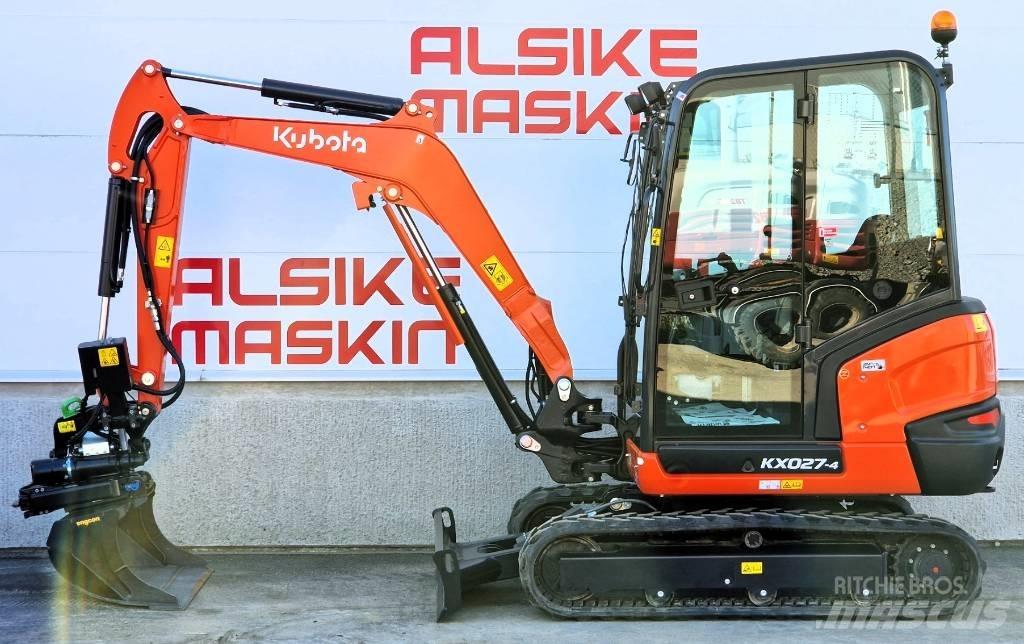 Kubota KX 027-4 Minigrävare < 7t