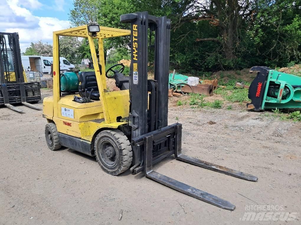 Hyster H250XL Gasolmotviktstruckar