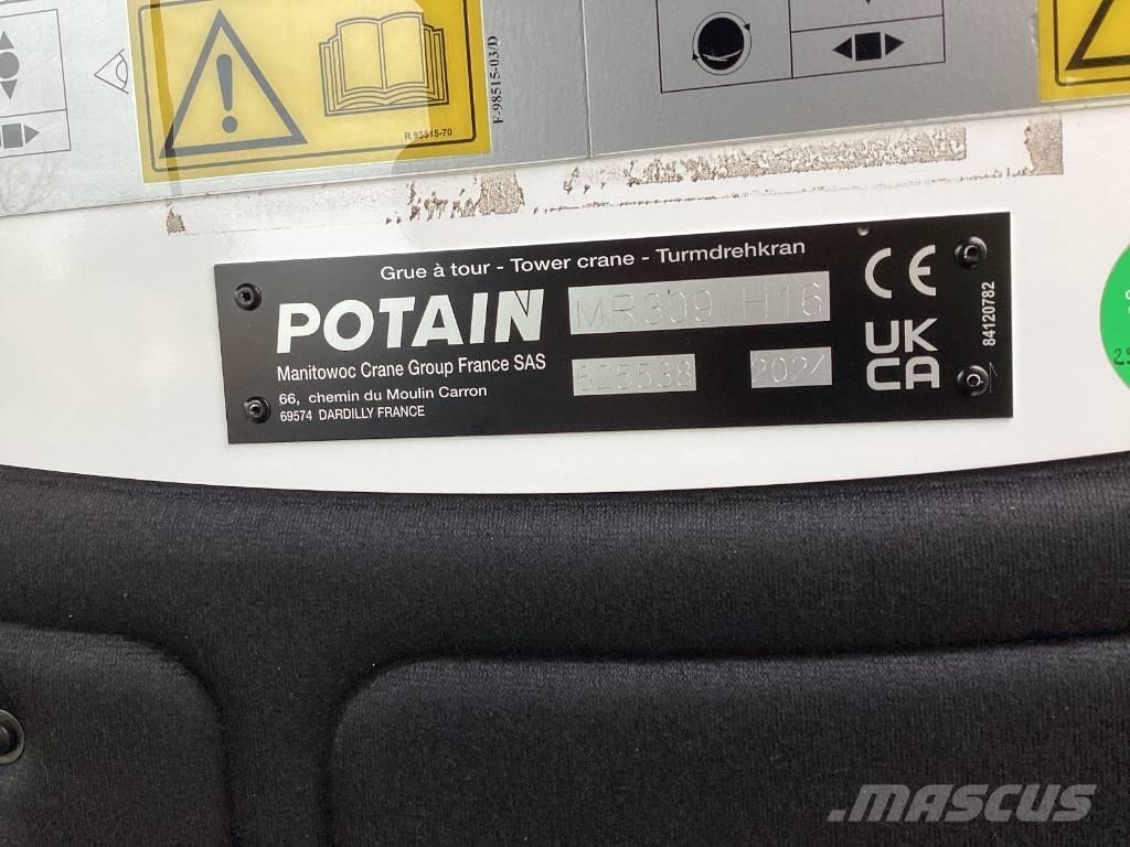 Potain MR309-H16 Byggkranar