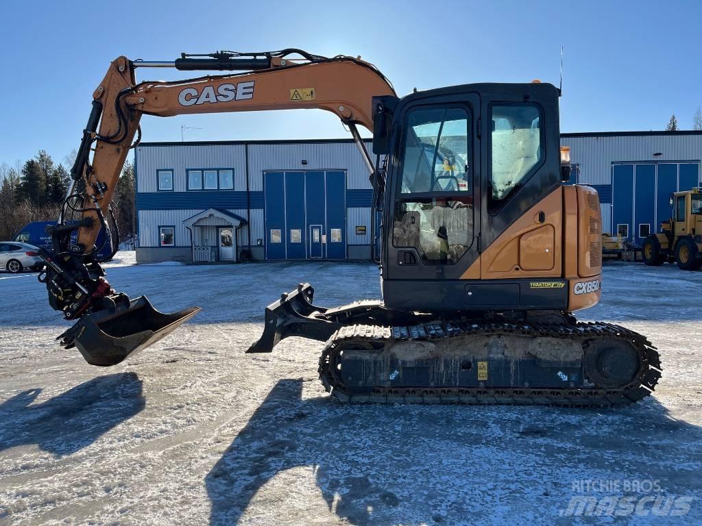 CASE CX 85 D SR Midigrävmaskiner 7t - 12t