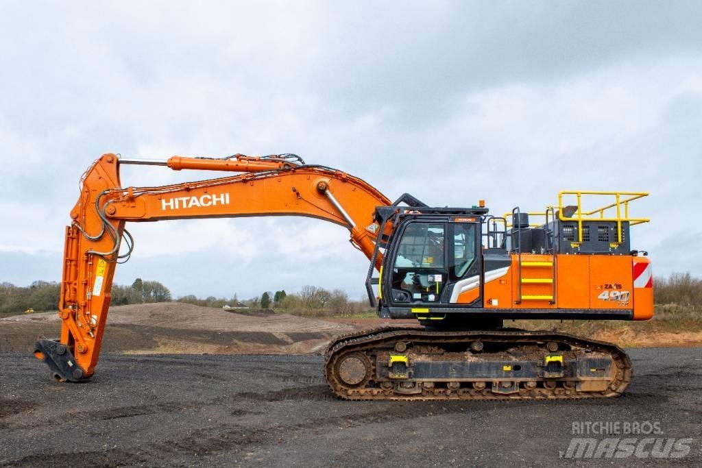 Hitachi ZX490LCH-7 Bandgrävare