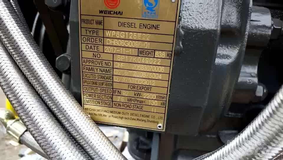 Weichai WP6G125E22 Motorer