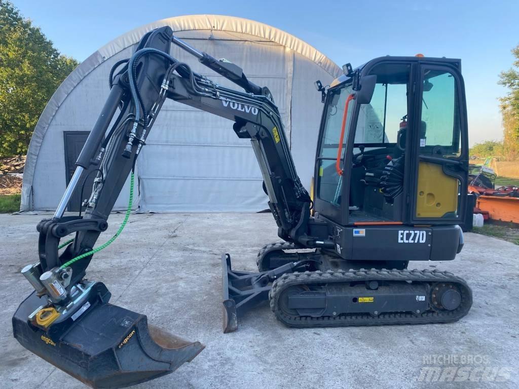 Volvo EC 27 D Minigrävare < 7t